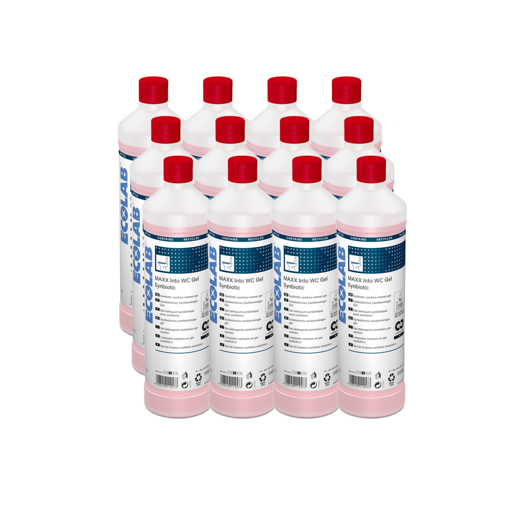 Maxx Into WC Gel Synbiotic 12x1 L - Toiletrens